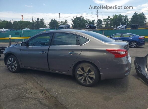 3N1AB7AP3GY294161 2016 NISSAN SENTRA Серый Задняя левая четверть