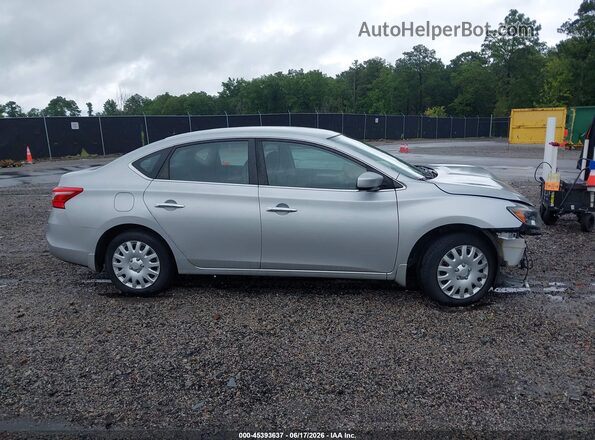 3N1AB7AP3GY297030 2016 NISSAN SENTRA Серебряный Вид задней части салона
