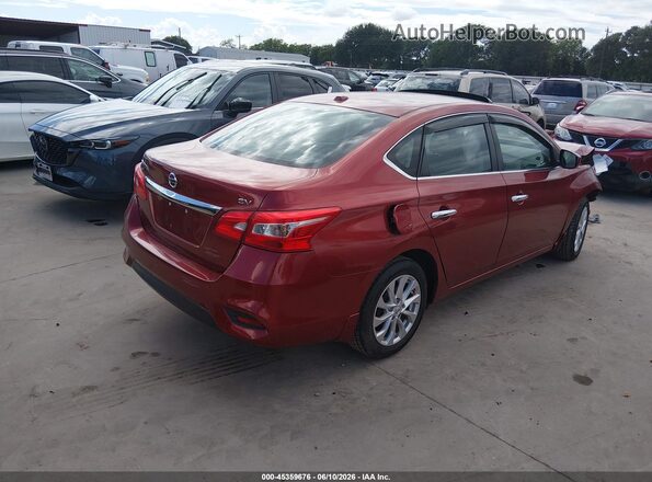 3N1AB7AP3GY307989 2016 NISSAN SENTRA Maroon 