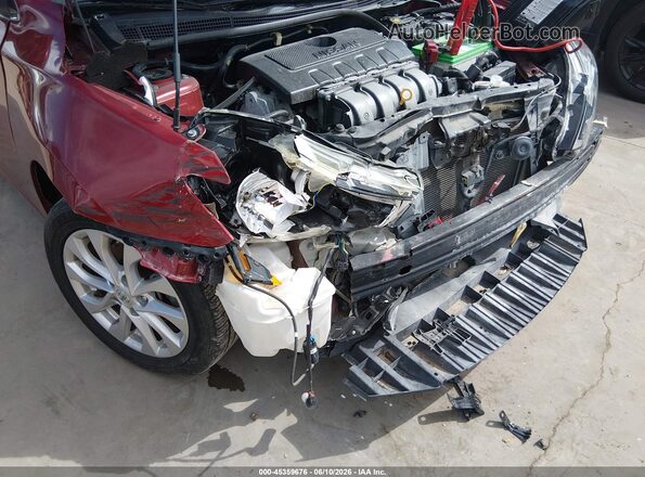 3N1AB7AP3GY307989 2016 NISSAN SENTRA Maroon 