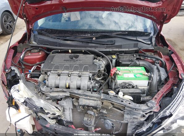 3N1AB7AP3GY307989 2016 NISSAN SENTRA Maroon 