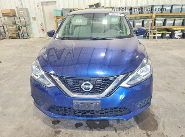 3N1AB7AP3GY309032 2016 NISSAN SENTRA Blue Widok z przodu