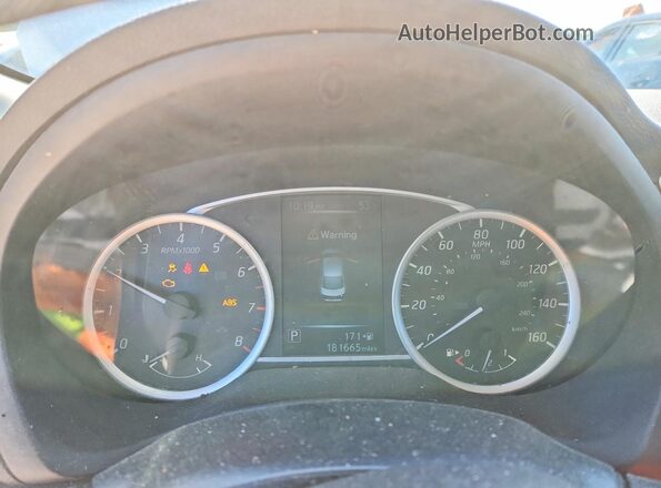 3N1AB7AP3GY317017 2016 NISSAN SENTRA White Սարքավորումների վահանակի տեսք