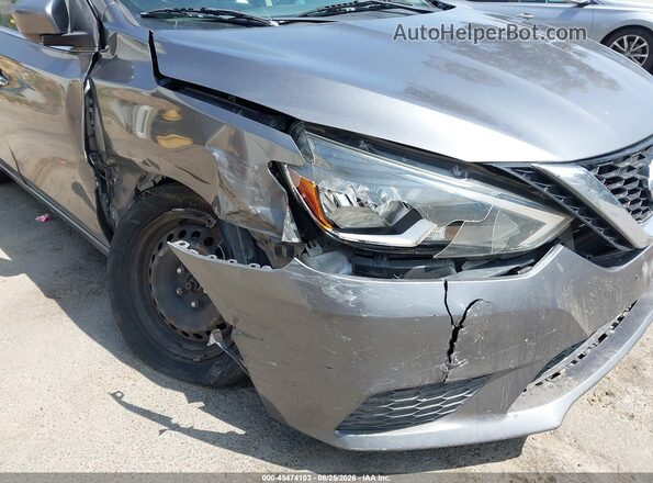 3N1AB7AP3HL685373 2017 NISSAN SENTRA Gray Vista frontal
