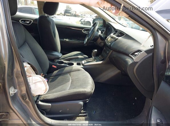 3N1AB7AP3HL685373 2017 NISSAN SENTRA Gray Vista interior delantera