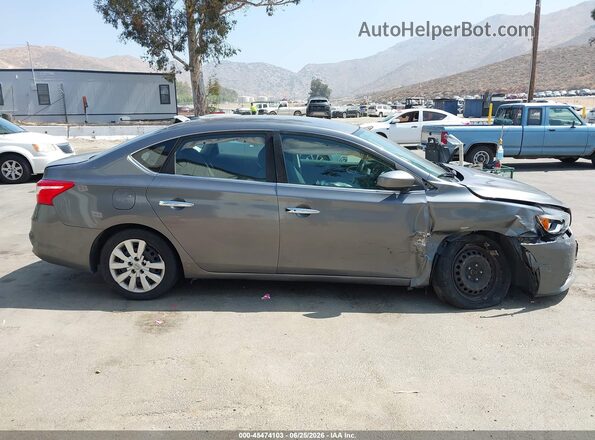 3N1AB7AP3HL685373 2017 NISSAN SENTRA Gray Vista del cuadro de instrumentos