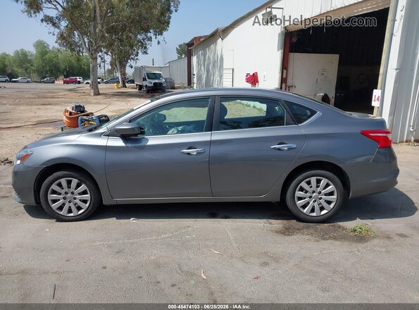 3N1AB7AP3HL685373 2017 NISSAN SENTRA Gray Vista interior trasera