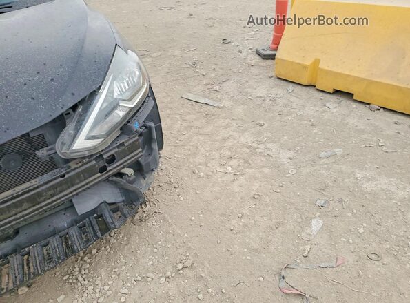 3N1AB7AP3HY211667 2017 NISSAN SENTRA Black Front view