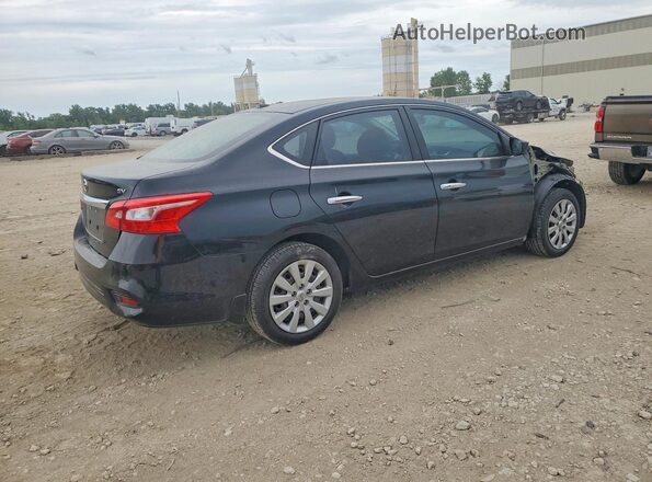 3N1AB7AP3HY211667 2017 NISSAN SENTRA Black Rear right