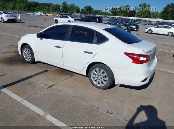 3N1AB7AP3HY222930 2017 NISSAN SENTRA Белый Задняя левая четверть