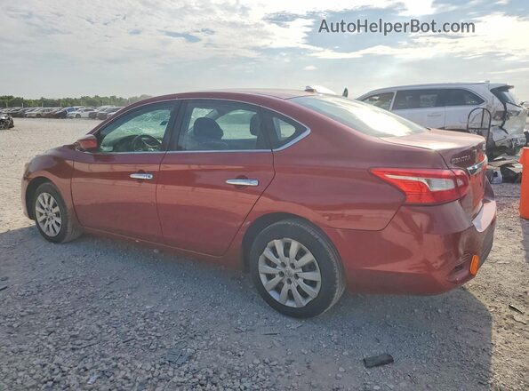 3N1AB7AP3HY228274 2017 NISSAN SENTRA Maroon 