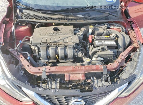 3N1AB7AP3HY228274 2017 NISSAN SENTRA Maroon 