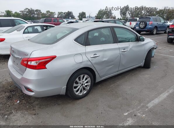 3N1AB7AP3HY247455 2017 NISSAN SENTRA Silver Rear right