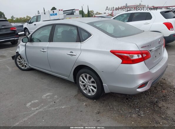 3N1AB7AP3HY247455 2017 NISSAN SENTRA Silver Rear left