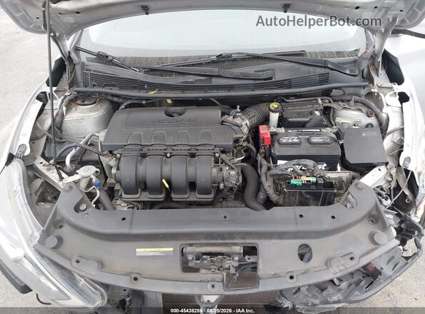 3N1AB7AP3HY247455 2017 NISSAN SENTRA Silver Rear view