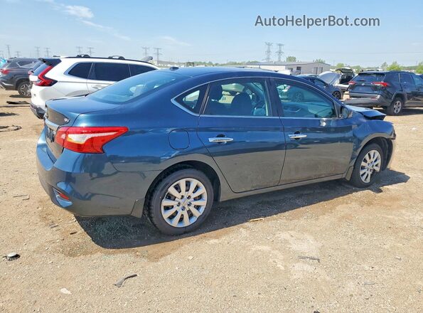 3N1AB7AP3HY258701 2017 NISSAN SENTRA Blue 
