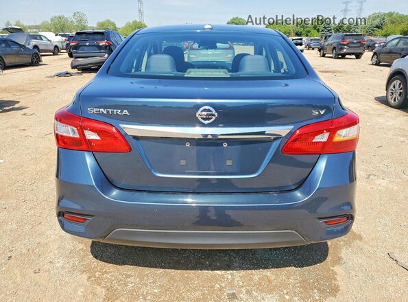 3N1AB7AP3HY258701 2017 NISSAN SENTRA Blue 
