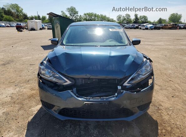 3N1AB7AP3HY258701 2017 NISSAN SENTRA Blue 
