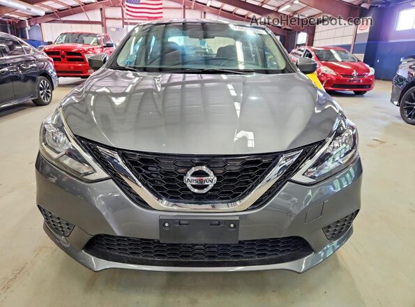 3N1AB7AP3HY267141 2017 NISSAN SENTRA Серый Вид спереди