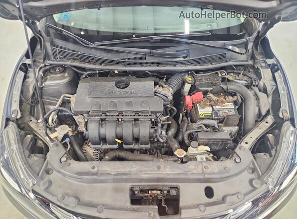 3N1AB7AP3HY267141 2017 NISSAN SENTRA Серый Вид задней части салона