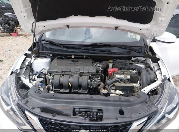 3N1AB7AP3HY274137 2017 NISSAN SENTRA White Widok z tyłu