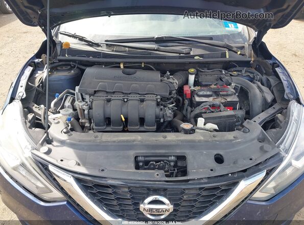 3N1AB7AP3HY334739 2017 NISSAN SENTRA Синий Вид сзади