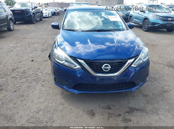 3N1AB7AP3HY334739 2017 NISSAN SENTRA Синий Вид спереди