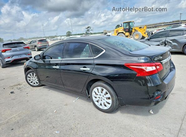 3N1AB7AP3HY357468 2017 NISSAN SENTRA Black Задня ліва чверть