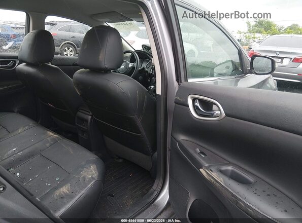 3N1AB7AP3HY378420 2017 NISSAN SENTRA Gray Вид наклейки з VIN-кодом