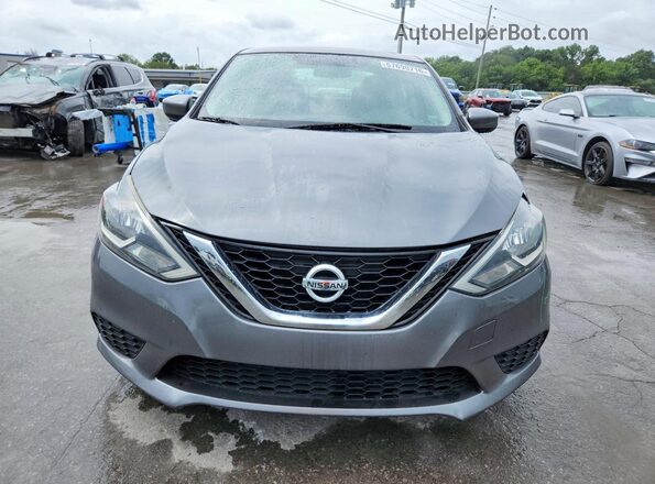 3N1AB7AP3HY399574 2017 NISSAN SENTRA Серебряный Вид спереди