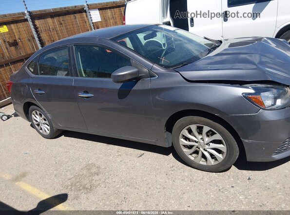 3N1AB7AP3JL623705 2018 NISSAN SENTRA Gray Սալոնի 360 աստիճան տեսք