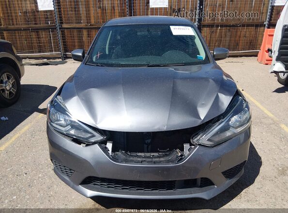 3N1AB7AP3JL623705 2018 NISSAN SENTRA Gray Սալոնի հետևի տեսք