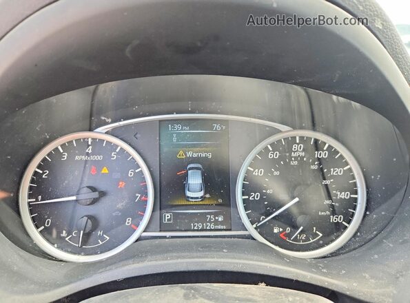 3N1AB7AP3JL626054 2018 NISSAN SENTRA Gray Սարքավորումների վահանակի տեսք