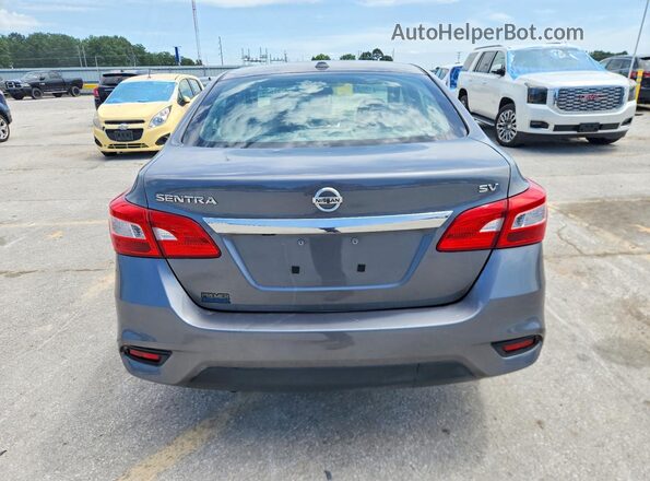 3N1AB7AP3JL626054 2018 NISSAN SENTRA Gray Հետևի տեսք