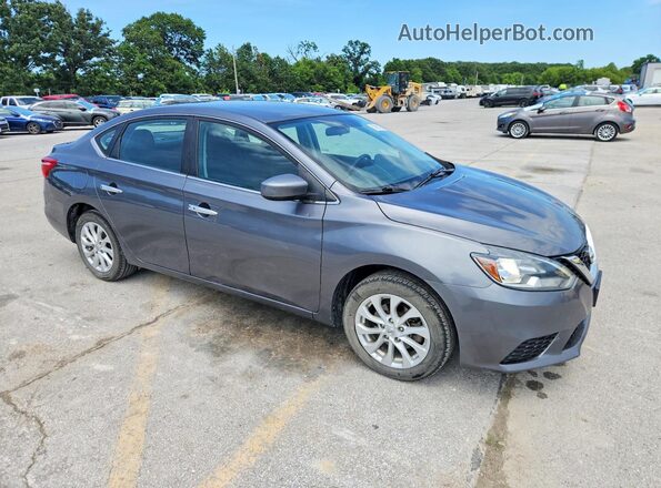 3N1AB7AP3JL626054 2018 NISSAN SENTRA Gray Առջևի աջ