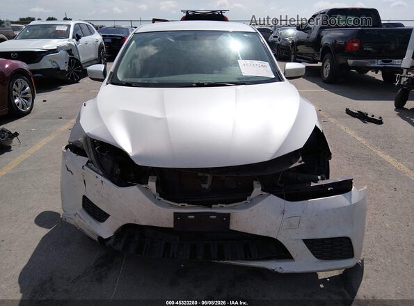 3N1AB7AP3JY205468 2018 NISSAN SENTRA White Вид спереду