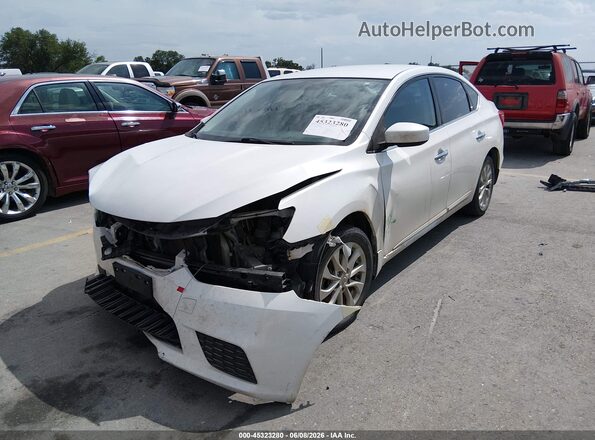 3N1AB7AP3JY205468 2018 NISSAN SENTRA White Передня ліва чверть