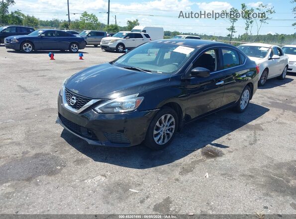 3N1AB7AP3JY214817 2018 NISSAN SENTRA Black Front left