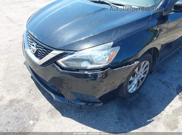 3N1AB7AP3JY214817 2018 NISSAN SENTRA Black Front view
