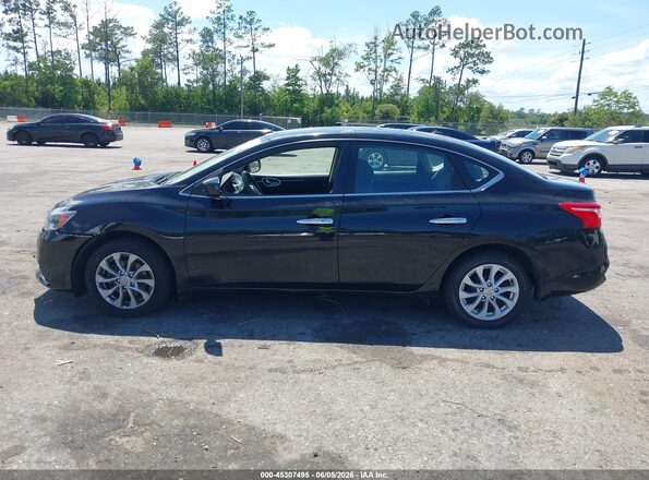 3N1AB7AP3JY214817 2018 NISSAN SENTRA Black 360 interior view
