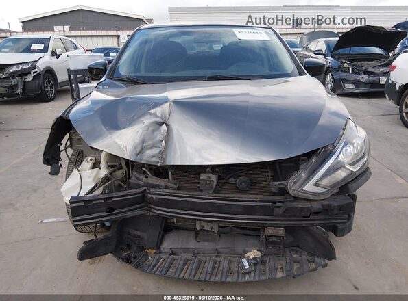 3N1AB7AP3JY234985 2018 NISSAN SENTRA Gray Widok z przodu