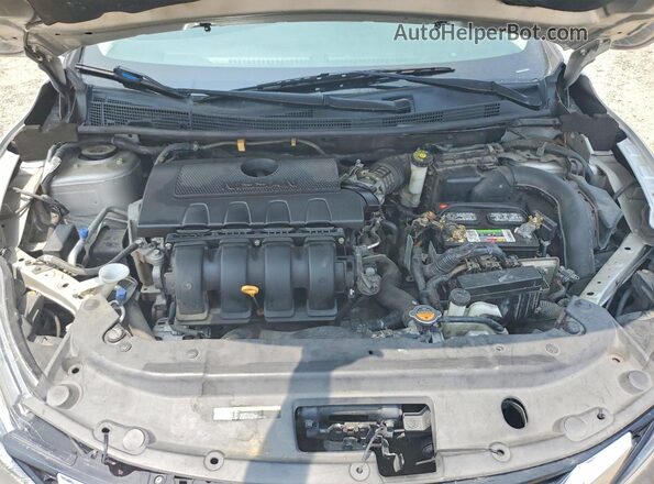 3N1AB7AP3JY235974 2018 NISSAN SENTRA Silver უკანა სალონის ხედი