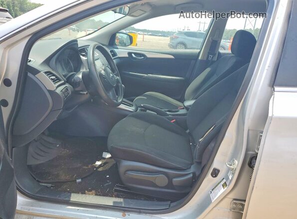 3N1AB7AP3JY235974 2018 NISSAN SENTRA Silver წინა სალონის ხედი