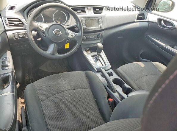 3N1AB7AP3JY235974 2018 NISSAN SENTRA Silver წინა პანელის ხედი