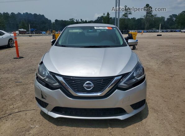 3N1AB7AP3JY235974 2018 NISSAN SENTRA Silver წინა ხედი