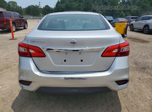 3N1AB7AP3JY235974 2018 NISSAN SENTRA Silver უკანა ხედი