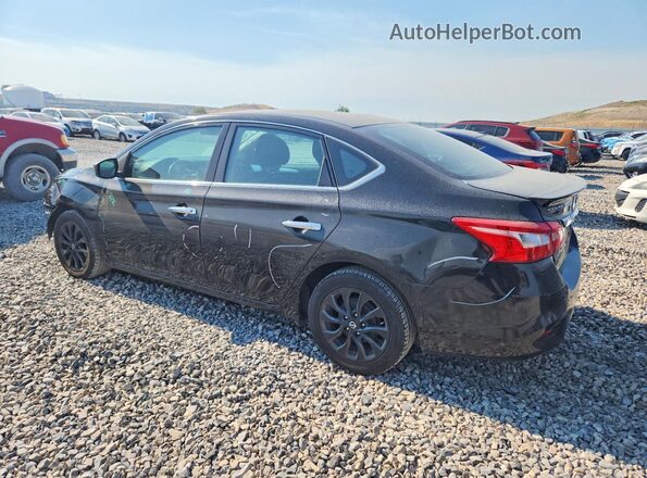 3N1AB7AP3JY291803 2018 NISSAN SENTRA Black Tył lewy