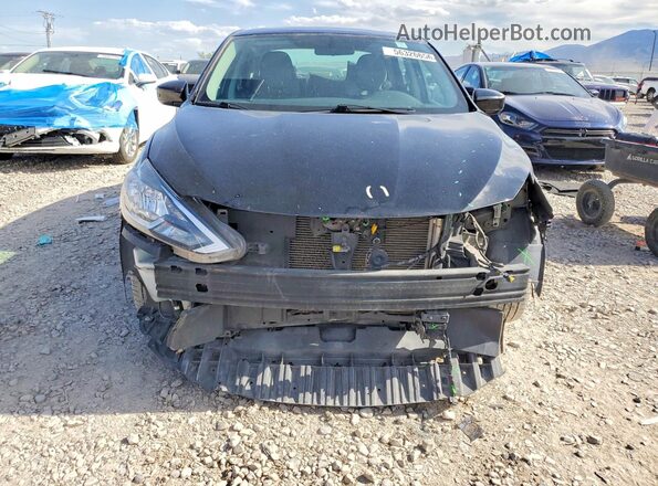 3N1AB7AP3JY291803 2018 NISSAN SENTRA Black Widok z przodu