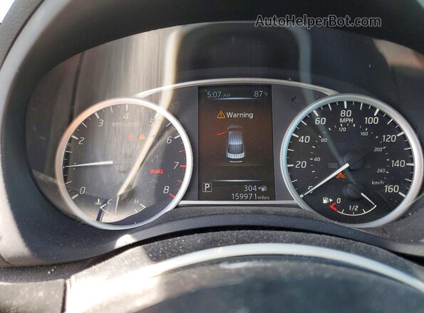 3N1AB7AP3JY291803 2018 NISSAN SENTRA Black Widok zestawu wskaźników
