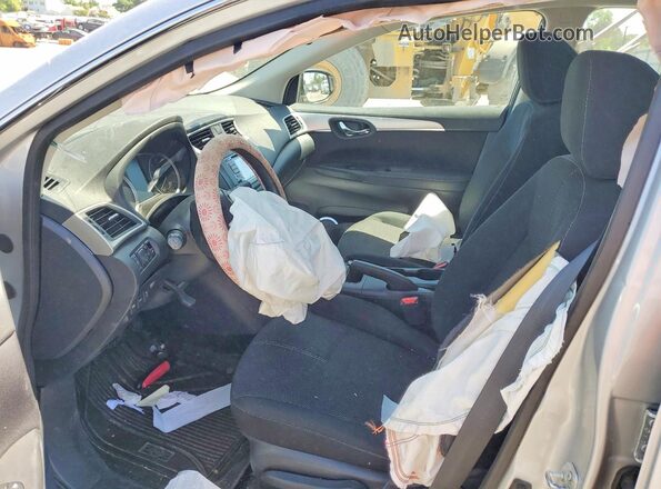 3N1AB7AP3JY303240 2018 NISSAN SENTRA Silver Vista interior delantera